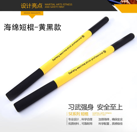 Martial Arts Escrima Foam Black Training Kali Stick 26" Arnis fight trainning